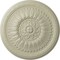 Ekena Millwork Temple Ceiling Medallion (Fits Canopies up to 9 1/4"), Hand-Painted Clear Yellow, 24"OD x 1 5/8"P CM24TECYF - alternate 1